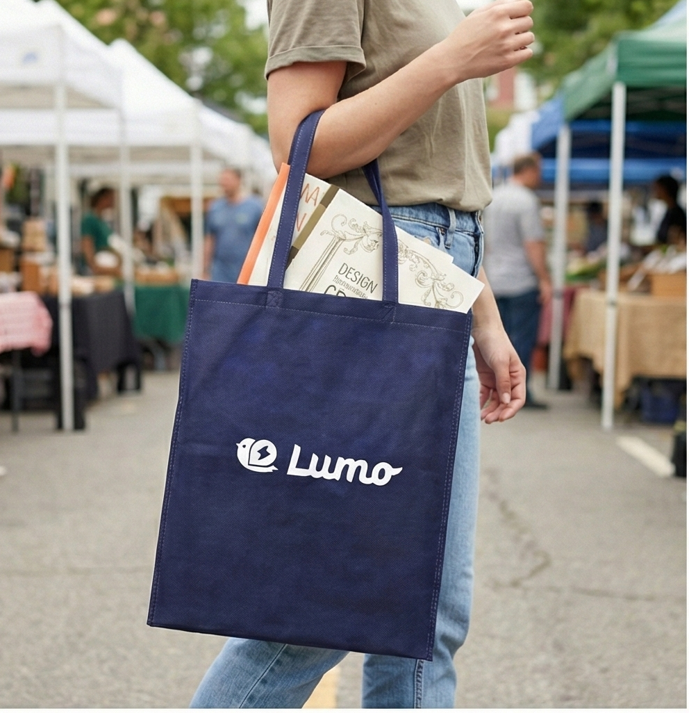 Lumo不織布トート